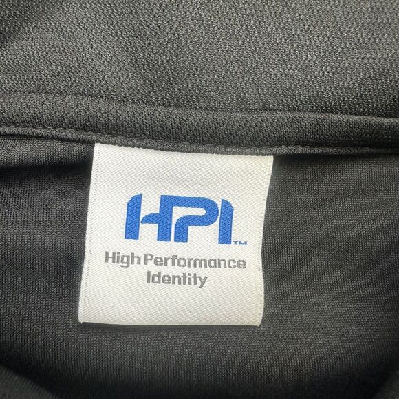 Caseys Polo Shirt Mens Large L Black Red Short Sleeve Workwear Employee - Picture 8 of 9